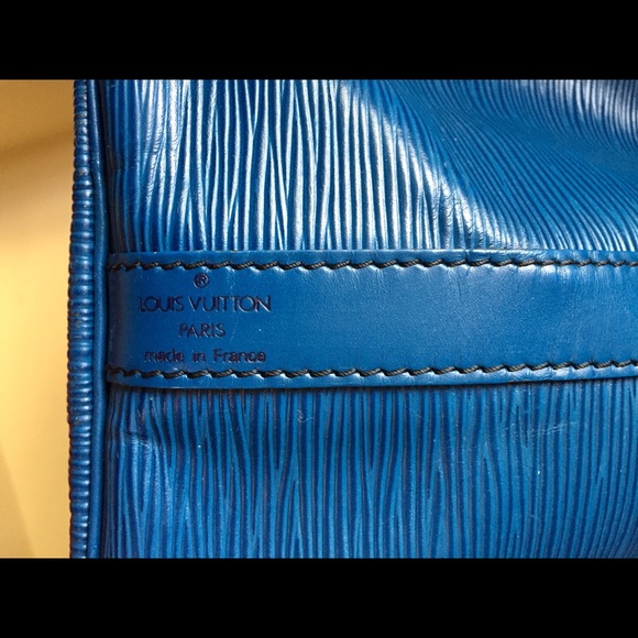 ‼️SOLD‼️LV Toledo Blue Epi Petit Noe Bag - Picture 6 of 16